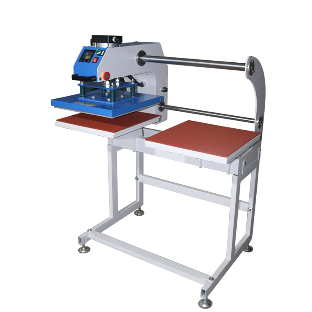 T Shirt Logo Printing Double Worktable Textile Heat Press Transfer Machine for Marking DIY Clothes