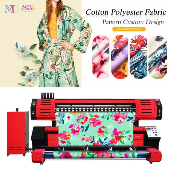 Tela textil directamente Mt Máquina de impresión digital de algodón Mt
