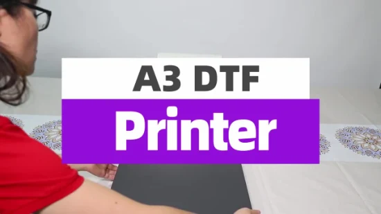 EraSmart Impresora digital de inyección de tinta pequeña de escritorio A3  DTF para camiseta Sudaderas con capucha Sombrero Jeans Zapatos