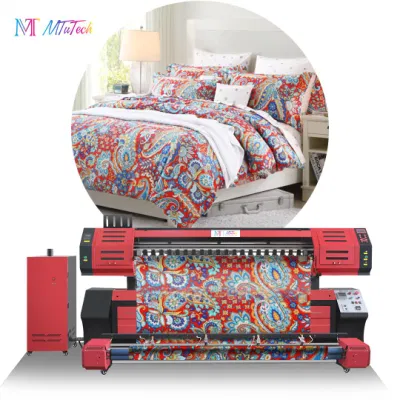 Pigmento de gran formato de alta precisión Mt directamente digital para máquina de impresión textil de tela Mt