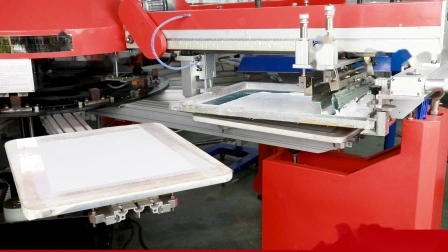 Serie automática Spg Rotary prendas de vestir Rop camiseta ropa textil máquina de serigrafía con certificado CE